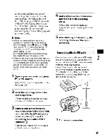 Предварительный просмотр 83 страницы Sony Handycam DCR-SR46 Operating Manual