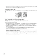 Preview for 14 page of Sony Handycam DCR-SR47 Operating Manual