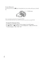 Preview for 16 page of Sony Handycam DCR-SR47 Operating Manual