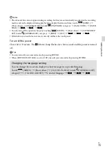 Preview for 15 page of Sony Handycam DCR-SX45E Operating Manual