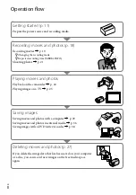 Preview for 8 page of Sony Handycam DCR-SX73E Operating Manual