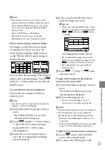 Preview for 37 page of Sony Handycam DCR-SX73E Operating Manual