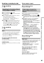 Preview for 67 page of Sony Handycam DCR-TRV10E Operating Instructions Manual