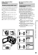 Preview for 109 page of Sony Handycam DCR-TRV10E Operating Instructions Manual