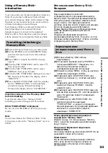 Preview for 111 page of Sony Handycam DCR-TRV10E Operating Instructions Manual