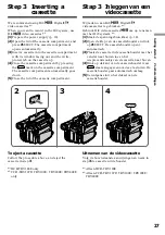 Preview for 27 page of Sony Handycam DCR-TRV140E Operating Instructions Manual