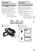 Preview for 109 page of Sony Handycam DCR-TRV140E Operating Instructions Manual