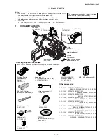 Preview for 9 page of Sony Handycam DCR-TRV140E Service Manual