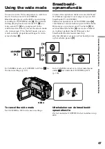 Предварительный просмотр 47 страницы Sony Handycam DCR-TRV141E Operating Instructions Manual