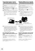 Предварительный просмотр 112 страницы Sony Handycam DCR-TRV141E Operating Instructions Manual