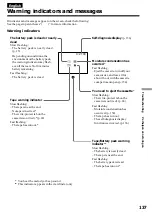 Предварительный просмотр 137 страницы Sony Handycam DCR-TRV141E Operating Instructions Manual