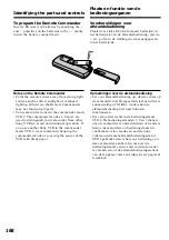 Предварительный просмотр 168 страницы Sony Handycam DCR-TRV141E Operating Instructions Manual