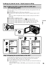 Предварительный просмотр 73 страницы Sony Handycam DCR-TRV15 Operating Instructions Manual