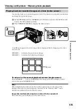 Предварительный просмотр 131 страницы Sony Handycam DCR-TRV15 Operating Instructions Manual