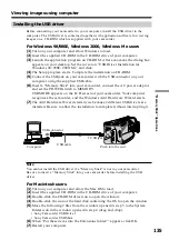 Предварительный просмотр 135 страницы Sony Handycam DCR-TRV15 Operating Instructions Manual