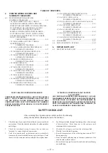 Preview for 2 page of Sony Handycam DCR-TRV15 Service Manual