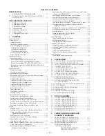 Preview for 4 page of Sony HANDYCAM DCR-TRV230 Service Manual