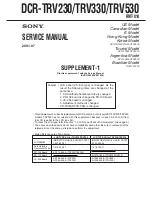 Preview for 232 page of Sony HANDYCAM DCR-TRV230 Service Manual