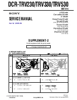 Preview for 246 page of Sony HANDYCAM DCR-TRV230 Service Manual