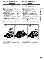 Предварительный просмотр 27 страницы Sony Handycam DCR-TRV240E Operating Instructions Manual