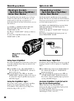 Предварительный просмотр 38 страницы Sony Handycam DCR-TRV240E Operating Instructions Manual