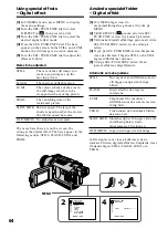 Предварительный просмотр 64 страницы Sony Handycam DCR-TRV240E Operating Instructions Manual