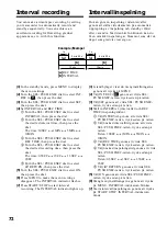 Предварительный просмотр 72 страницы Sony Handycam DCR-TRV240E Operating Instructions Manual