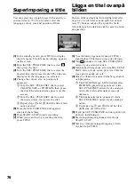 Предварительный просмотр 76 страницы Sony Handycam DCR-TRV240E Operating Instructions Manual