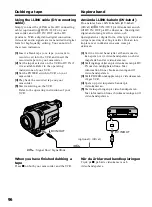 Предварительный просмотр 96 страницы Sony Handycam DCR-TRV240E Operating Instructions Manual