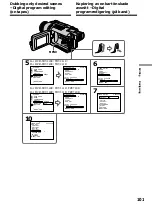 Предварительный просмотр 101 страницы Sony Handycam DCR-TRV240E Operating Instructions Manual