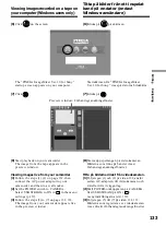 Предварительный просмотр 133 страницы Sony Handycam DCR-TRV240E Operating Instructions Manual