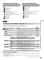 Предварительный просмотр 139 страницы Sony Handycam DCR-TRV240E Operating Instructions Manual