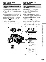 Предварительный просмотр 163 страницы Sony Handycam DCR-TRV240E Operating Instructions Manual