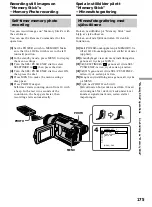 Предварительный просмотр 175 страницы Sony Handycam DCR-TRV240E Operating Instructions Manual