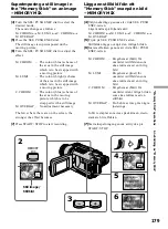 Предварительный просмотр 179 страницы Sony Handycam DCR-TRV240E Operating Instructions Manual