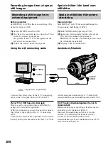 Предварительный просмотр 186 страницы Sony Handycam DCR-TRV240E Operating Instructions Manual