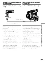 Предварительный просмотр 195 страницы Sony Handycam DCR-TRV240E Operating Instructions Manual