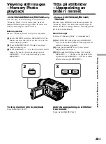 Предварительный просмотр 201 страницы Sony Handycam DCR-TRV240E Operating Instructions Manual