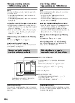 Предварительный просмотр 206 страницы Sony Handycam DCR-TRV240E Operating Instructions Manual