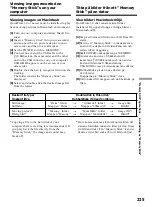 Предварительный просмотр 215 страницы Sony Handycam DCR-TRV240E Operating Instructions Manual