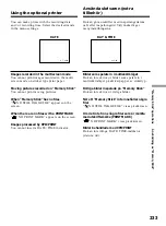 Предварительный просмотр 233 страницы Sony Handycam DCR-TRV240E Operating Instructions Manual