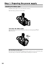 Preview for 10 page of Sony Handycam DCR-TRV320 Operating Instructions Manual