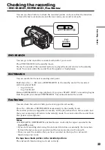 Preview for 23 page of Sony Handycam DCR-TRV320 Operating Instructions Manual