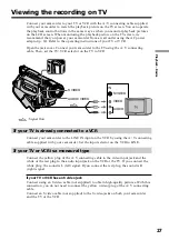 Preview for 27 page of Sony Handycam DCR-TRV320 Operating Instructions Manual