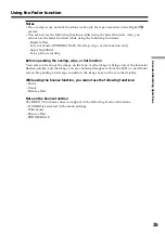 Preview for 35 page of Sony Handycam DCR-TRV320 Operating Instructions Manual