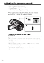 Preview for 42 page of Sony Handycam DCR-TRV320 Operating Instructions Manual