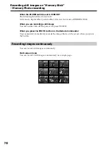 Preview for 78 page of Sony Handycam DCR-TRV320 Operating Instructions Manual