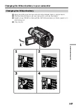 Preview for 107 page of Sony Handycam DCR-TRV320 Operating Instructions Manual