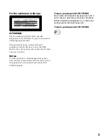 Preview for 3 page of Sony Handycam DCR-TRV40E Operating Instructions Manual