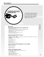 Preview for 5 page of Sony Handycam DCR-TRV40E Operating Instructions Manual